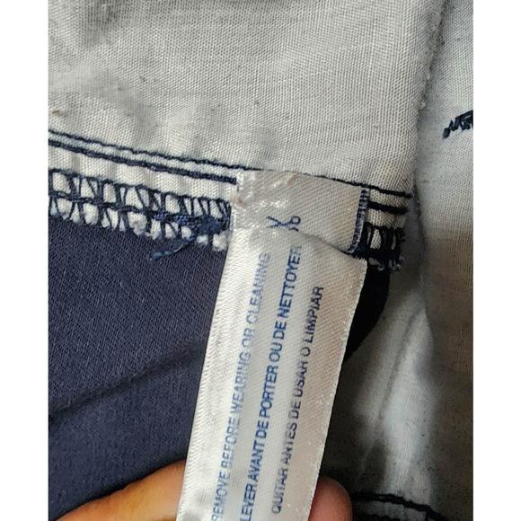 Y2K TOMMY Hilfiger Navy Mini Skirt Size 4 Mini Pencil - Picture 8 of 9